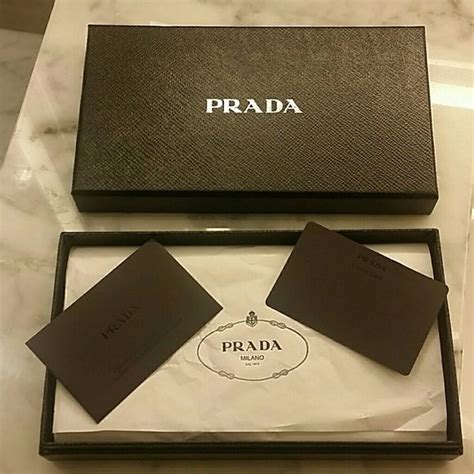 prada empty wallet boxes|Prada .